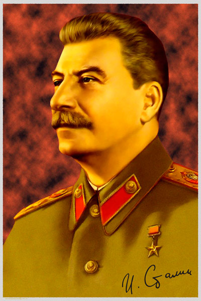 1960. Советский плакат: Иосиф Сталин