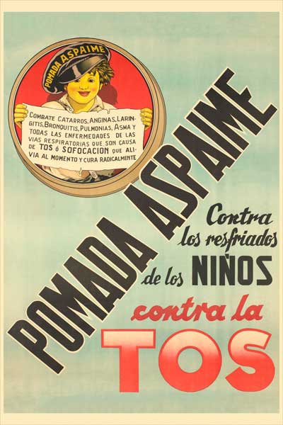 270. Иностранный плакат: Pomada Aspaime