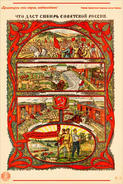 873-8. Советский плакат: Что даст Сибирь Советской России