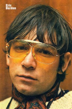 099. Постер: Eric Burdon, британский музыкант и автор песен, фронтмен группы The Animals