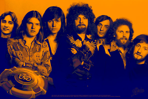 203-3. Постер: Electric Light Orchestra — очень популярная в 70-е британская рок-группа из Бирмингема