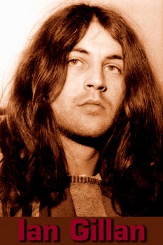 256. Постер: Ian Gillan солист легендарной группы Deep Purple на пике карьеры