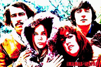 284. Постер: the Mamas & the Papas - американский музыкальный коллектив второй половины 1960-х годов