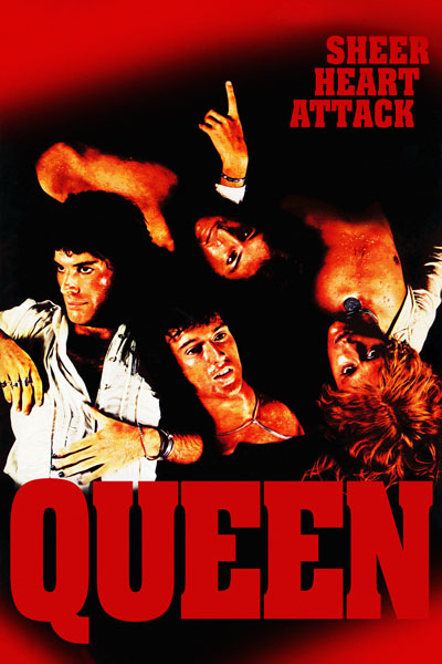 398. Постер: Sheer Heart Attack группы Queen, обложка альбома