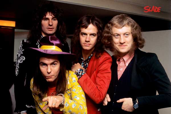 407-2. Постер: Группа Slade в 1978 году