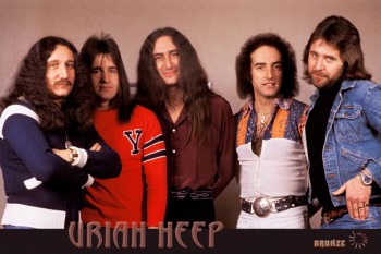 441. Постер: Uriah Heep - британская рок-группа, в конце 70-х