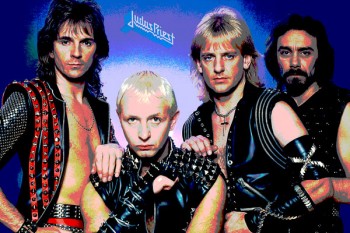 105. Постер: Judas Priest — британская группа, оказавшая огромное влияние на развитие стиля хеви-метал