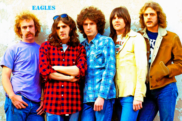 152. Постер: Калифорнийская рок-группа the Eagles