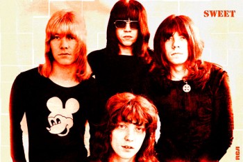234. Постер: Sweet, британская глэм-рок- группа, получившая известность в 1970-х