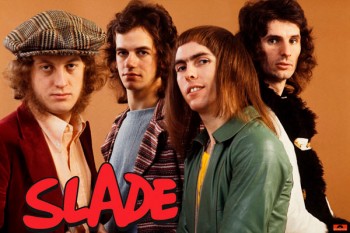 407. Постер: Slade - британская рок-группа, одна из лидеров стиля Glam rock