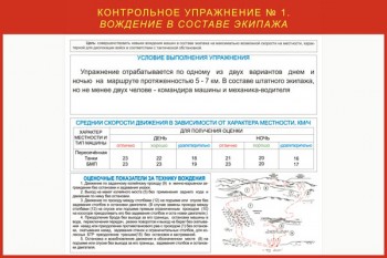 06. Контрольное упражнение № 1 (вождение в составе экипажа)