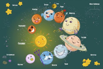 063. Детский плакат: Астрономия (2)