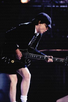 013. Постер: Angus Young из группы AC/DC