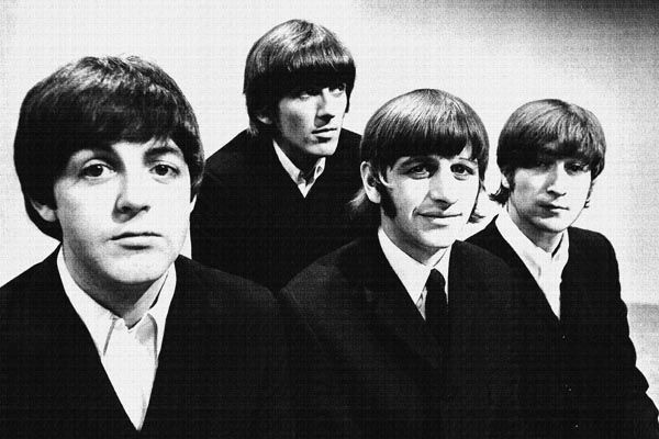 029. Постер: The Beatles в 1964