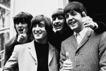 031. Постер: the Beatles в лондонском Палладиуме