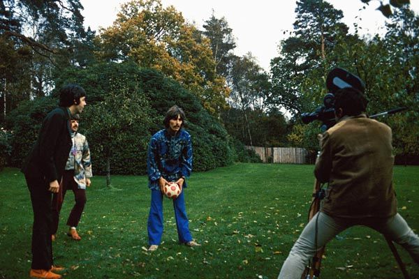 037. Постер: The Beatles после ухода Джона