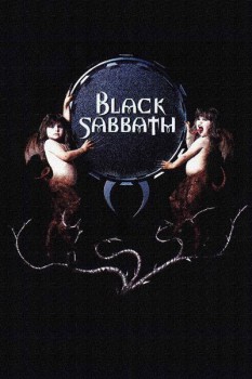 079. Постер: Black Sabbath, рисунок кистью