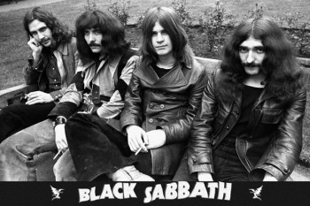 081. Постер: Black Sabbath - классика тяжелого рока