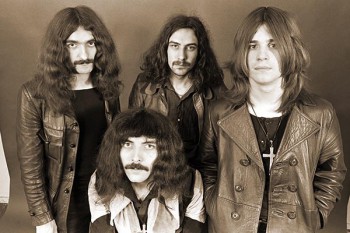 086. Постер: Black Sabbath, британская рок-группа, которая оказала значительное влияние на развитие рок-музыки