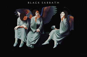 092. Постер: Black Sabbath - фигуры ангелов