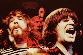 125-2. Постер: Одна из влиятельнейших рок-групп мира - Creedence Clearwater Revival