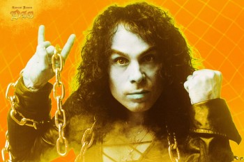 139-2. Постер: Ronnie James Dio, в начале карьеры