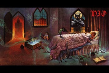 139. Постер Dio drawing to the album 1985