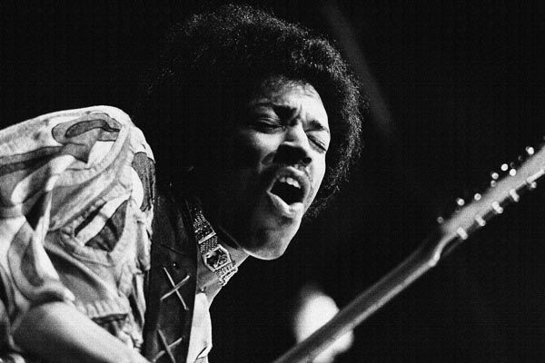 196. Постер: Jimi Hendrix - американский гитарист, певец и композитор