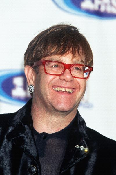 226. Постер: Elton John в красных очках