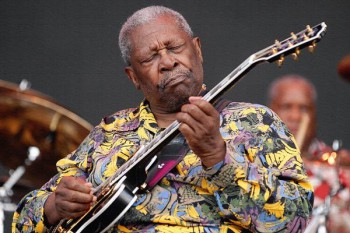 232. Постер: B.B. King в Манчестере на Arts фестивале в 2008 году