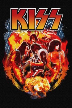 237. Постер: Kiss - американская рок-группа образована в Нью-Йорке в январе 1973 года