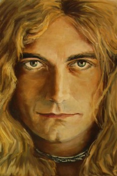 266-2. Постер: Robert Plant - выдающийся британский рок-вокалист, участник группы Led Zeppelin
