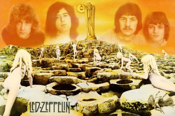 266-5. Постер: Led Zeppelin, коллаж к альбому Houses of the Holy