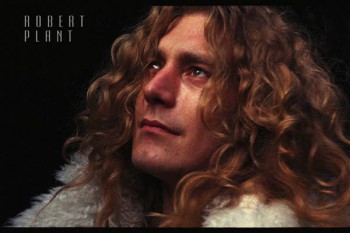 266. Постер: Robert Plant - вокалист группы Led Zeppelin, одной из влиятельнейших групп 20 столетия