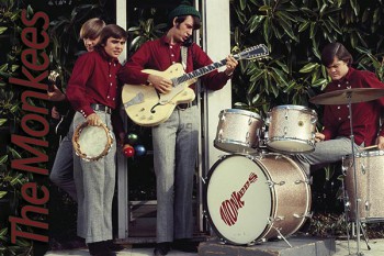 312-2. Постер: The Monkees: Peter Tork, Davy Jones, Mike Nesmith и Micky Dolenz