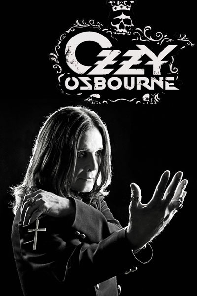 336. Постер: Ozzy Osbourne на черном