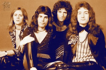 365. Постер: Queen. Великая британская рок-группа