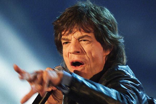 384. Постер: британская рок-звезда Mick Jagger, во время выступления в немецком телевизионном шоу