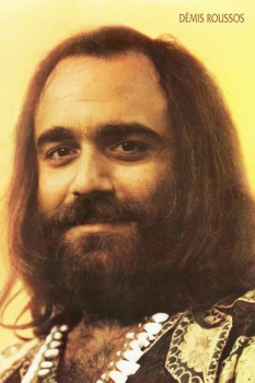 390. Постер: Demis Roussos - очень популярный в 70-е греческий певец