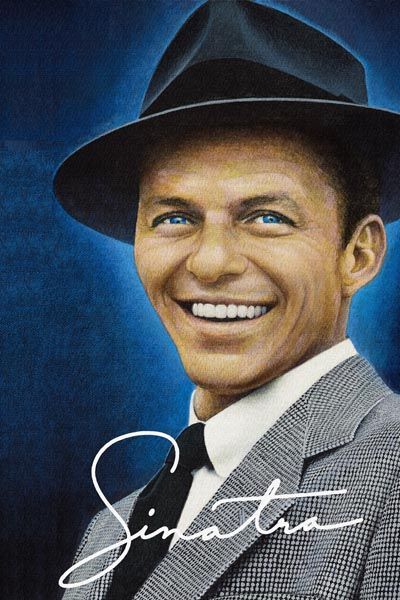 399. Постер: Frank Sinatra. Американский шоумен, певец и актёр