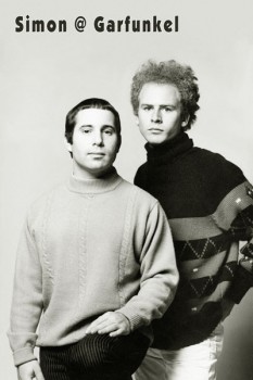 402. Постер: легендарный дуэт - Paul Simon and Art Garfunkel