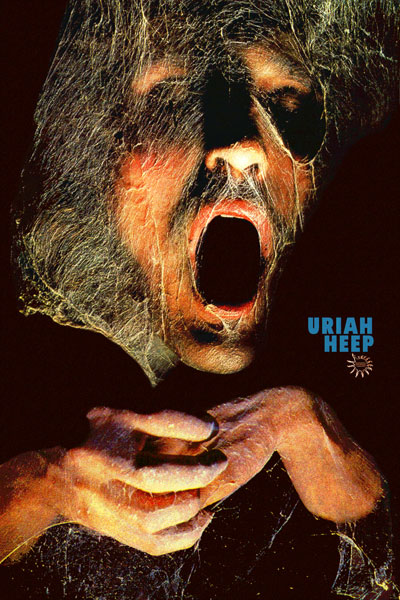 443-4. Постер: Uriah Heep, обложка дебютного альбома "Very 'eavy… Very 'umble"