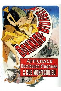 119. Ретро плакат западных стран: Bonnard-Bidault