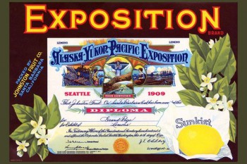 155. Иностранный плакат: Exposition brand