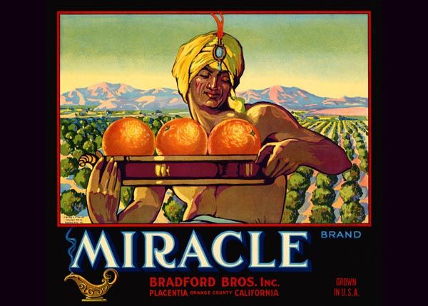 177. Иностранный плакат: Miracle brand