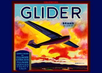 193. Иностранный плакат: Glider brand