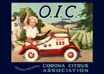 211. Иностранный плакат: O. I. C. brand
