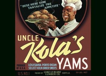 216. Иностранный плакат: Uncle Kola`s Yams