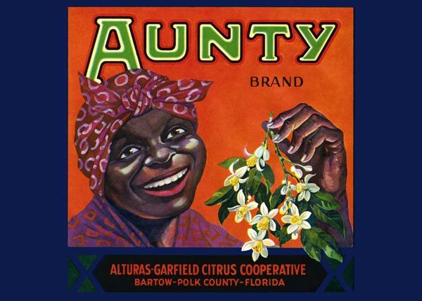217. Иностранный плакат: Aunty brand