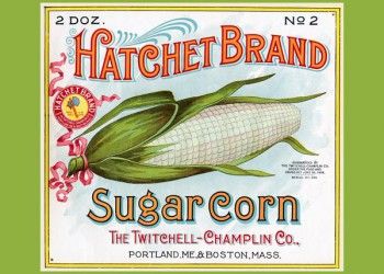 225. Иностранный плакат: Hathet Brand Sugar Corn